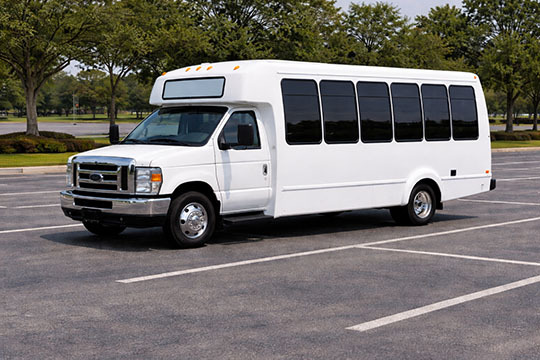 20-passenger minibus available for charter in Harrisonburg, VA