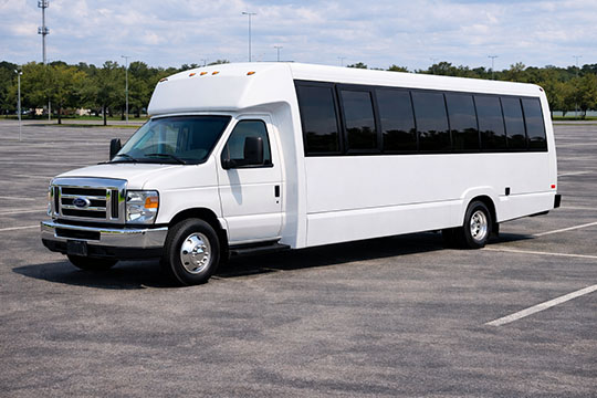 25-passenger minibus available for charter in Harrisonburg, VA